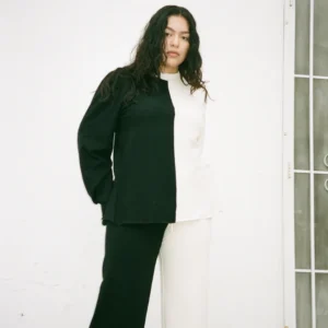 WABI TWO TONE SWEATER