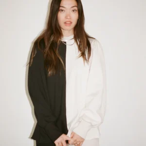 WABI TWO TONE SWEATER