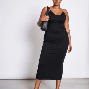 MIDI DRESS MELVAIG BLACK