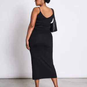 MIDI DRESS MELVAIG BLACK