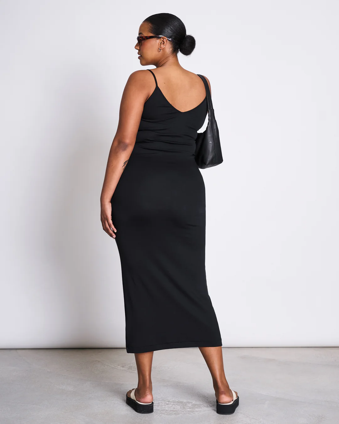 MIDI DRESS MELVAIG BLACK