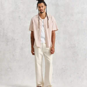 DIDCOT SHIRT MULTI PASTEL STRIPE