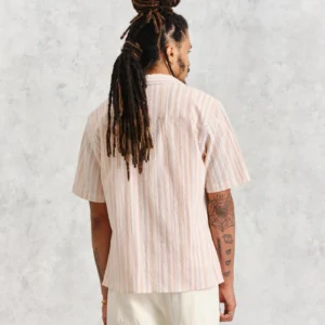 DIDCOT SHIRT MULTI PASTEL STRIPE