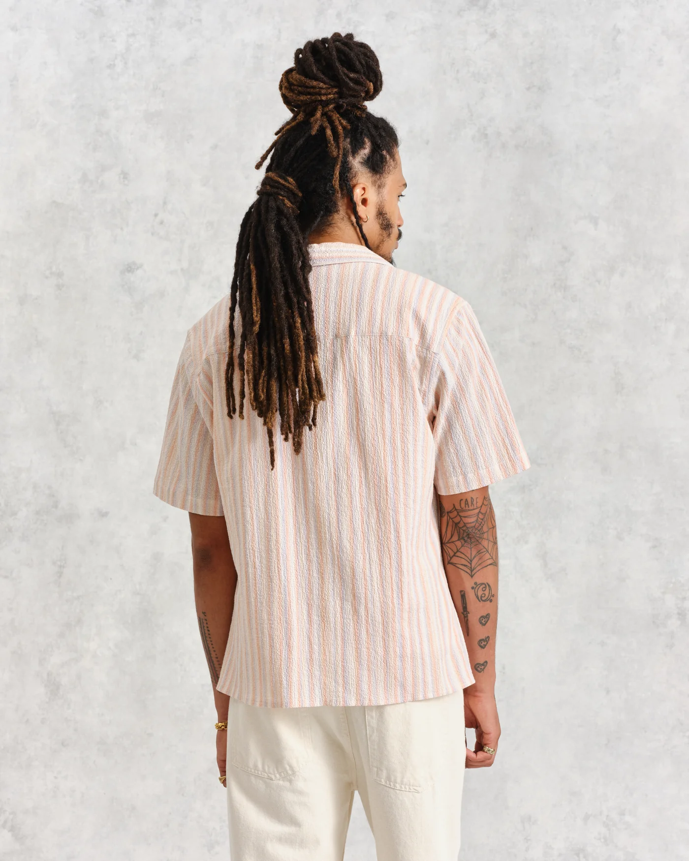 DIDCOT SHIRT MULTI PASTEL STRIPE