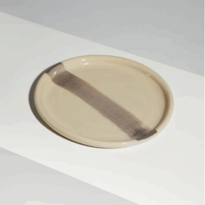 LOADS OF LINE TABLE PLATE | GREY LINES
