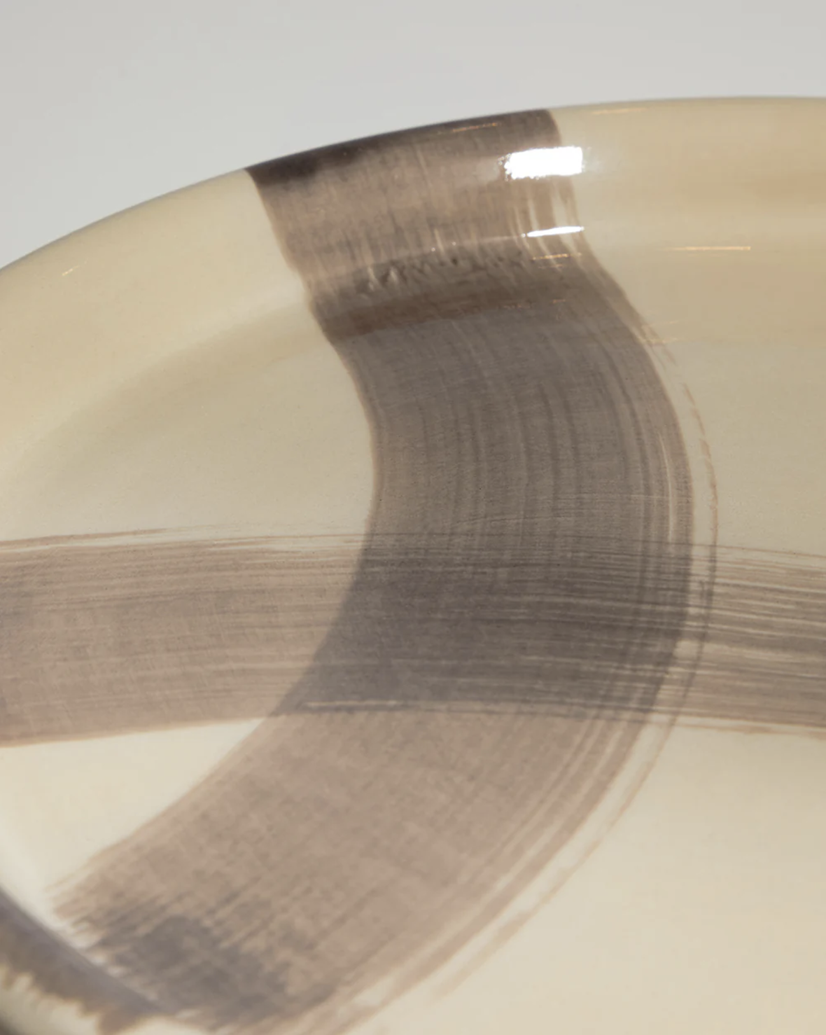 LOADS OF LINE TABLE PLATE | GREY LINES